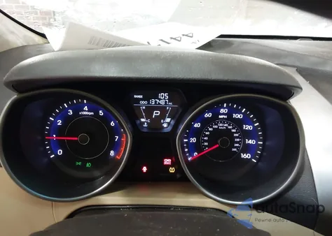 2013 Hyundai Elantra Gls from USA, damaged, VIN 5NPDH4AE2DH318495